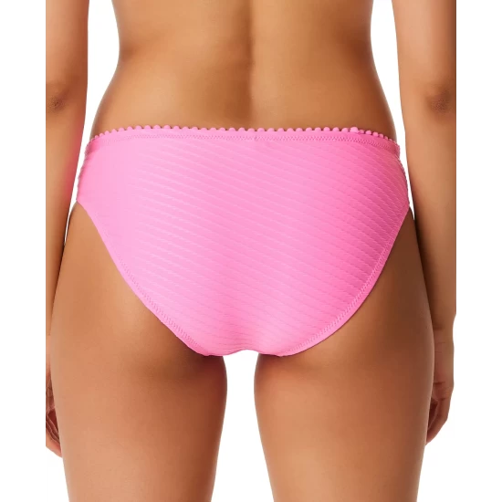 Buy ✨ Jessica Simpson 👩 Women's Pretty In Pique Side-Ruched 👙 Bikini Bottoms Femme 🥰 - Image 4