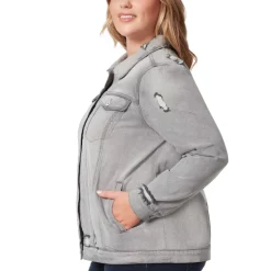 Cheap 🎁 Jessica Simpson Trendy Plus Amaya Printed Ruffle 👗 Dress Black Iris 😉