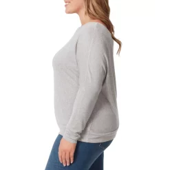 Best deal 👏 Jessica Simpson Trendy Plus Size Autumn Flutter-Sleeve Top Grape Leaf 😀