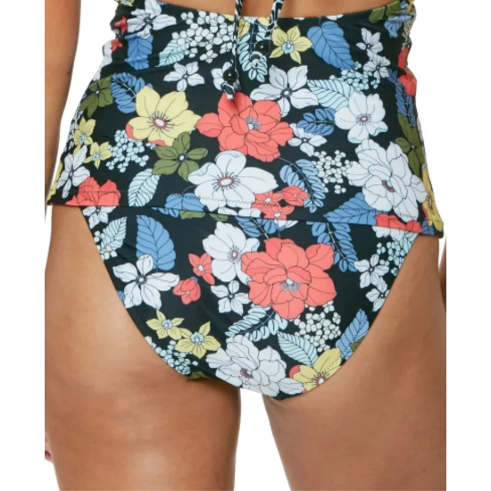 Discount 🌟 Jessica Simpson Tropical Punch Side-Shirred Hipster 👙 Bikini Bottoms Mandarin Multi 🔥 - Image 3