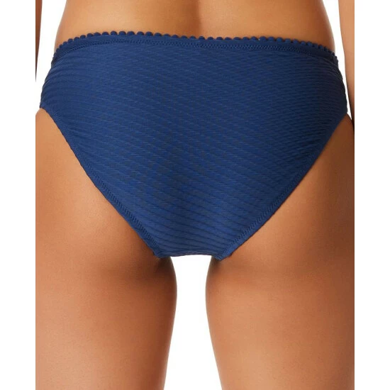 Buy ✨ Jessica Simpson 👩 Women's Pretty In Pique Side-Ruched 👙 Bikini Bottoms Femme 🥰 - Image 2