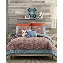 Cheapest 🥰 Jessica Simpson Antara 3-Piece King Comforter Set Clay 😉