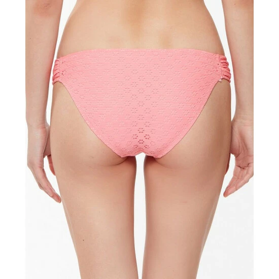 Deals 🤩 Jessica Simpson Sweet Tooth Solids Shirred Hipster 👙 Bikini Bottoms Fizz ✨ - Image 2