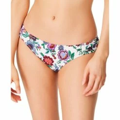 Brand new 💯 Jessica Simpson Forget Me Not Swim Bottoms White Floral ✔️