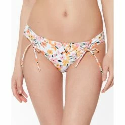 Best reviews of ⭐ Jessica Simpson ☀️ Summer Dreaming Ruched Hipster 👙 Bikini Bottoms Sunset Multi 🤩