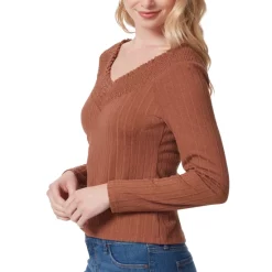 Buy 👏 Jessica Simpson Calisata Sweetheart Neckline Top White 👏