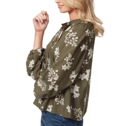 Cheap 🌟 Jessica Simpson 👩 Women's Amella Slit-Sleeve Boat-Neck 👗 Dress Winding Trail ✨