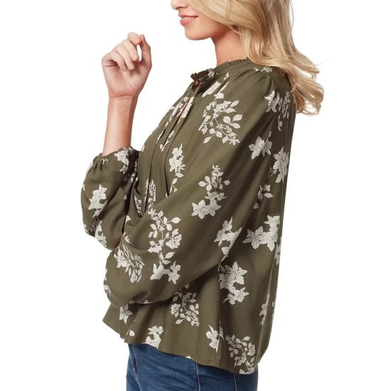 Cheap ๐ Jessica Simpson ๐ฉ Women's Amella Slit-Sleeve Boat-Neck ๐ Dress Winding Trail โจ