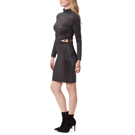 Cheap ๐ Jessica Simpson ๐ฉ Women's Amella Slit-Sleeve Boat-Neck ๐ Dress Winding Trail โจ - Image 3